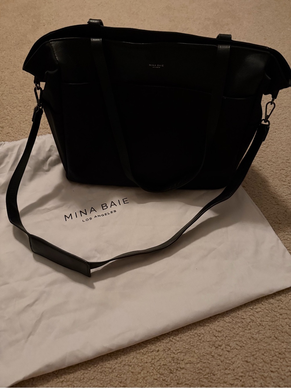 Mina Baie diaper bag tote - Picture 2 of 10